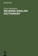 Reverse English Dictionary: Based on Phonological and Morphological Principles