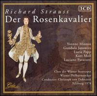 Richard Strauss: Der Rosenkavalier - Gundula Janowitz (vocals); Kurt Moll (vocals); Lucia Popp (vocals); Luciano Pavarotti (tenor); Yvonne Minton (vocals);...