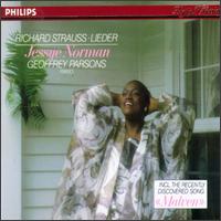 Richard Strauss: Lieder - Csaba Erd�lyi (viola); Geoffrey Parsons (piano); Jessye Norman (soprano)