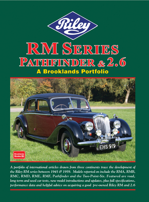 Riley Rm Series Pathfinder & 2.6 - Clarke, R (Compiled by)