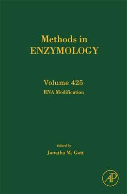 RNA Modification: Volume 425 - Gott, Jonatha M