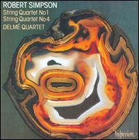 Robert Simpson: String Quartets Nos. 1 & 4 - Delme String Quartet