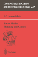 Robot Motion Planning and Control