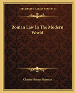 Roman Law In The Modern World