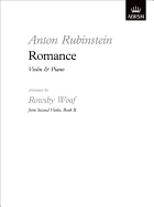 Romance: Offprint from Second Violin, Book II - Rubinstein, Anton (Composer), and Woof, Rowsby
