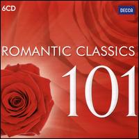 Romantic Classics 101 - Alexandre Lagoya (guitar); Angela Gheorghiu (soprano); Bryn Terfel (bass baritone); Carlo Bergonzi (tenor); Carlo Cossutta (tenor); Cristina Ortiz (piano); Fiorenza Cossotto (mezzo-soprano); Franco Corelli (tenor); Francoise Pollet (soprano)
