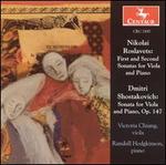 Roslavets & Shostakovich: Works for Viola & Piano
