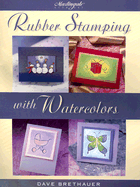 Rubberstamping with Watercolors