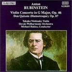 Rubinstein: Violin Concerto, Op. 46; Don Quixote, Op. 87