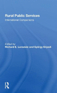 Rural Public Services: International Comparisons