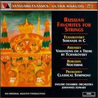 Russian Favorites for Strings - English Chamber Orchestra; Johannes Somary (conductor)