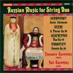 Russian Music for String Duo