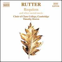 Rutter: Requiem - Christopher Hooker (oboe); Elin Manahan Thomas (soprano); Karen Jones (flute); Nicholas Collon (organ);...