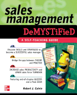Sales Management Demystified: A Self-Teaching Guide