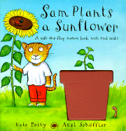 Sam plants a sunflower