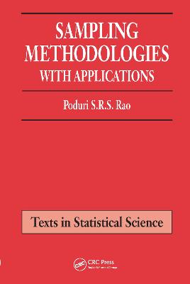 Sampling Methodologies with Applications - Rao, Poduri S R S