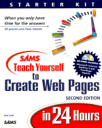 Sam's Teach Yourself to Create Web Pages in 24 Hours