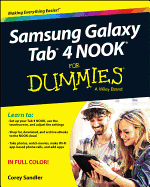 Samsung Galaxy Tab 4 Nook for Dummies