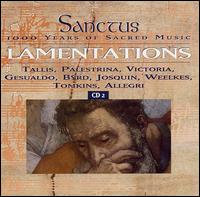 Sanctus: Lamentations - Clare College Choir, Cambridge (choir, chorus); Timothy Brown (conductor)