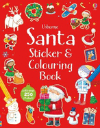Santa Sticker and Colouring Book