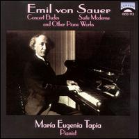 Sauer: Piano Works - Maria Eugenia Tapia (piano)
