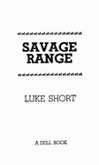 Savage Range - Short, Luke