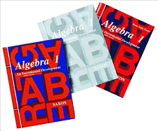Saxon Algebra 1: Homeschool Kit W/Solutions Manual Grades 9-12