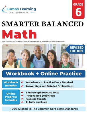 SBAC Test Prep: Smarter Balanced Study Guide With Performance Task (PT) and Computer Adaptive Testing (CAT)\ - Learning, Lumos