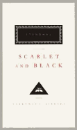 Scarlet and black