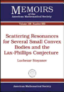 Scattering Resonances for Several Small Convex Bodies and the Lax-Phillips Conjecture