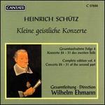 Sch�tz: Kleine geistliche Konzerte