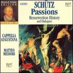 Sch�tz: Passions; Resurrection History; Dialogues [Box Set] - Bas Ramselarr (bass); Gerd T�rk (tenor); Matteo Messori (organ); Sonar Parlante; Cappella Augustana (choir, chorus)