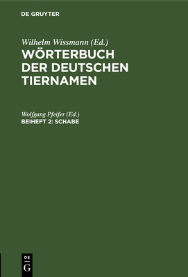 Schabe - Pfeifer, Wolfgang (Editor)