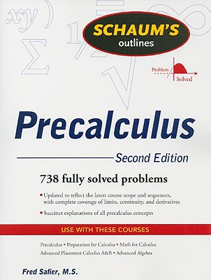 Schaum's Outlines Precalculus - Safier, Fred