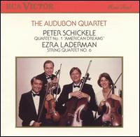 Schickele: String Quartet No. 1; Laderman: String Quartet No. 6 - Audubon Quartet