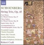Schoenberg: String Trio, Op. 45
