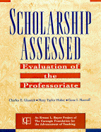 Scholarship Assessed: Evaluation of the Professoriate