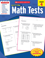 Scholastic Success with Math Tests: Grade 4 Workbook