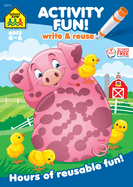 School Zone Activity Fun! Write & Reuse Workbook