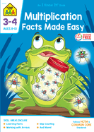 School Zone Multiplication Facts Made Easy Grades 3-4 Workbook