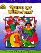 School Zone Pre Same or Different Wkbk