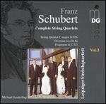 Schubert: Complete String Quartets, Vol. 3