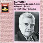 Schubert: Impromptus; Allegretto
