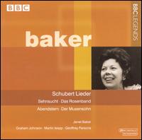 Schubert: Lieder - Geoffrey Parsons (piano); Graham Johnson (piano); Janet Baker (mezzo-soprano); Martin Isepp (piano)
