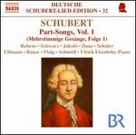Schubert: Part-Songs, Vol. 1