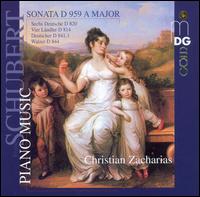 Schubert: Piano Music - Christian Zacharias (piano)