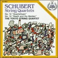 Schubert: String Quartets 12 and 14 - Tokyo String Quartet
