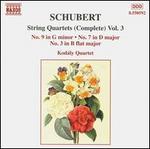 Schubert: String Quartets (Complete), Vol. 3