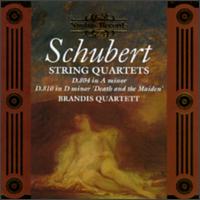 Schubert: String Quartets in A Minor & D Minor - Brandis Quartet; Peter Brem (violin); Thomas Brandis (violin); Wilfred Strehle (viola); Wolfgang Boettcher (cello)
