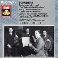 Schubert: String Quartets - Busch String Quartet